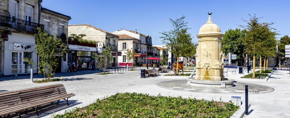 Superbe T3 Duplex Parking Prive Gratuit Sur Place Bordeaux Exterior photo